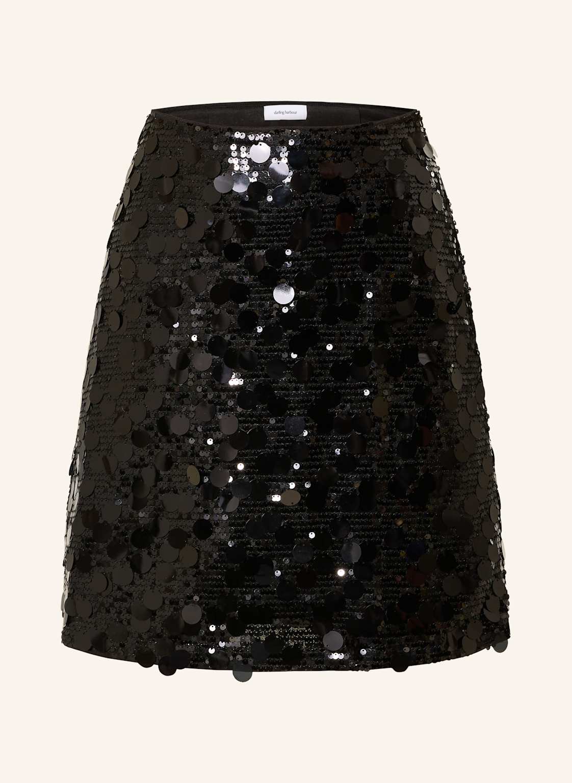 Darling Harbour Spódnica Z Cekinami schwarz