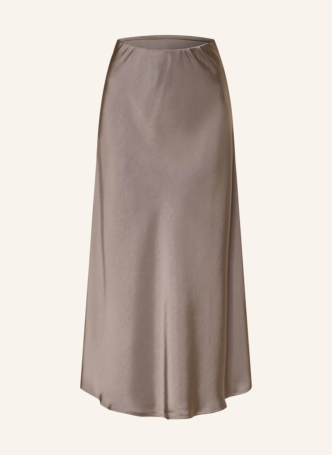 Neo Noir Spódnica Satynowa Bovary grau