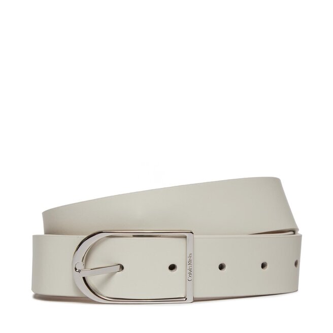 Pasek Damski Calvin Klein Centre Bridge Buckle Belt 3.0 K60K611920 Biały