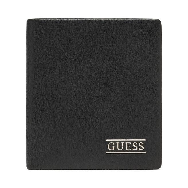 Duży Portfel Męski Guess SMNEBR LEA18 Czarny