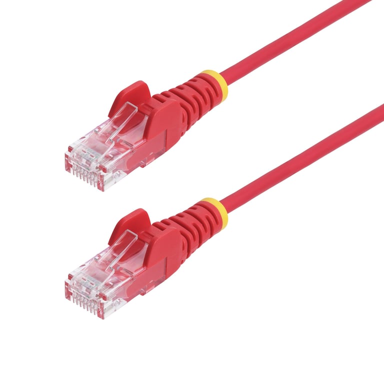 StarTech N6PAT15MRDS kabel sieciowy Czerwony 15 m Cat6 U/UTP (UTP)