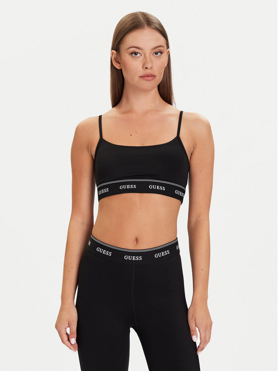 Guess Biustonosz top V5BP01 K1942 Czarny