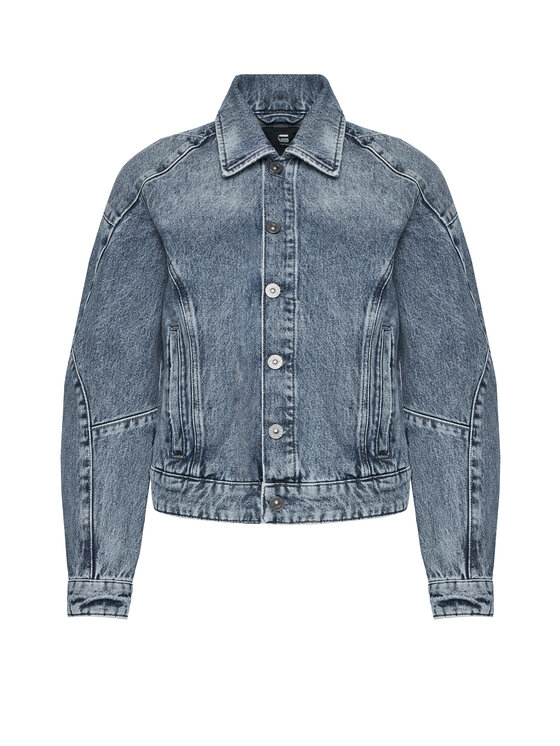 G-Star Raw Kurtka jeansowa Kitoh 3D D26776 E207 Niebieski Regular Fit