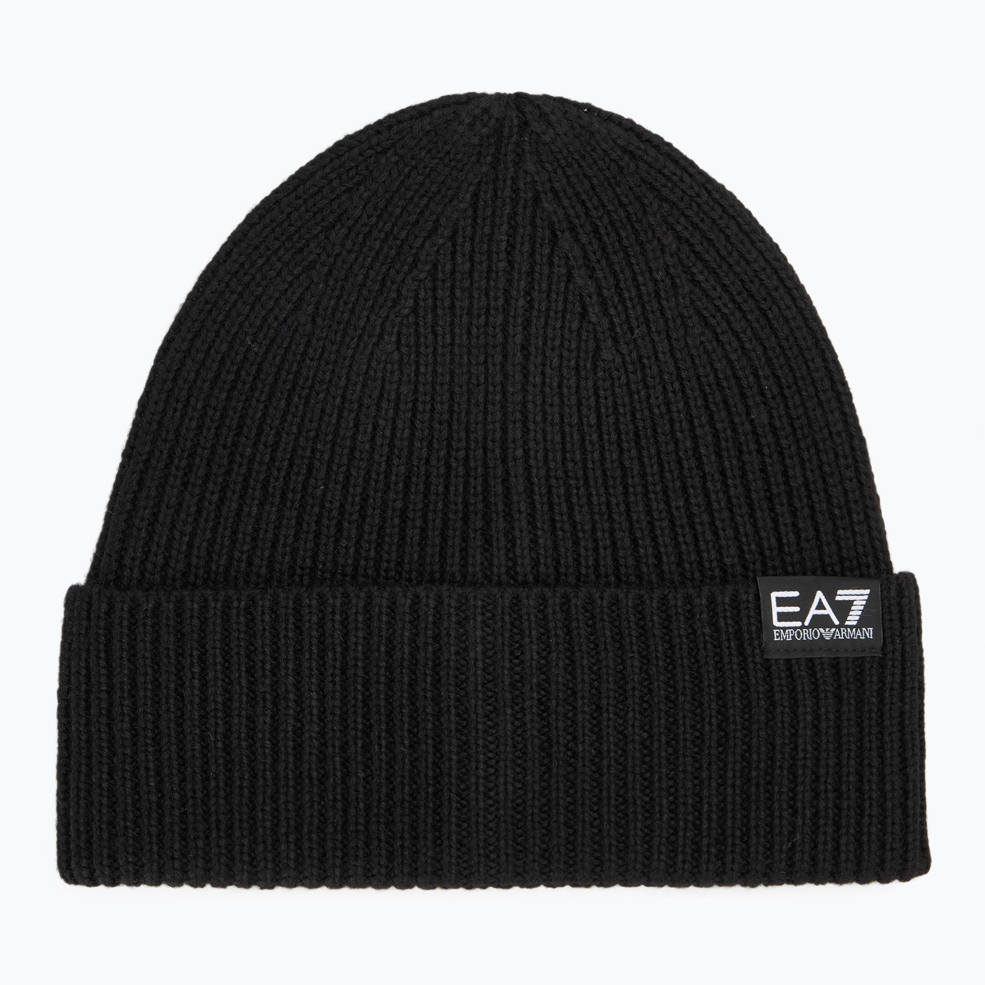 Czapka zimowa Emporio Armani EA7 Mountain Core Beanie black WYSYŁKA W 24H 30 DNI NA ZWROT