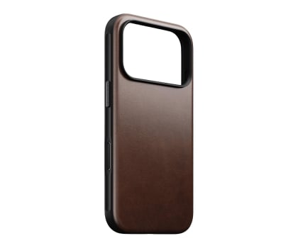 Nomad Modern Leather Case do iPhone 17 Pro MagSafe rustic brown