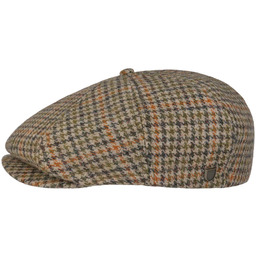Bawe?niana czapka z daszkiem Brood marki Brixton, beżowy, XL (61-62 cm)