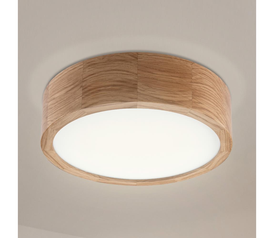 Brilagi - Lampa sufitowa LED CARVALHO LED/20W/230V dąb śr. 27,5 cm