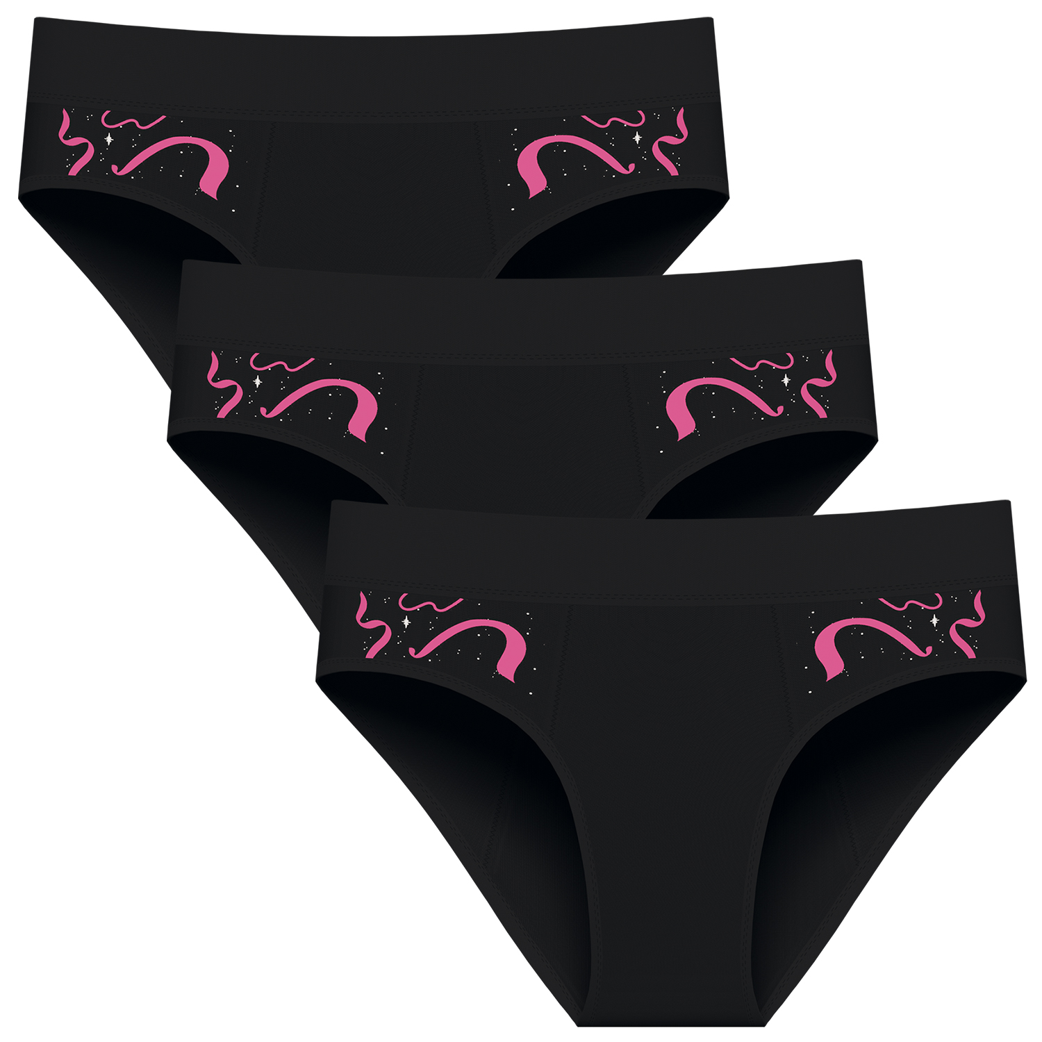 Zestaw Intimina Bloom, bielizna menstruacyjna, rozmiar XL, 3 sztuki