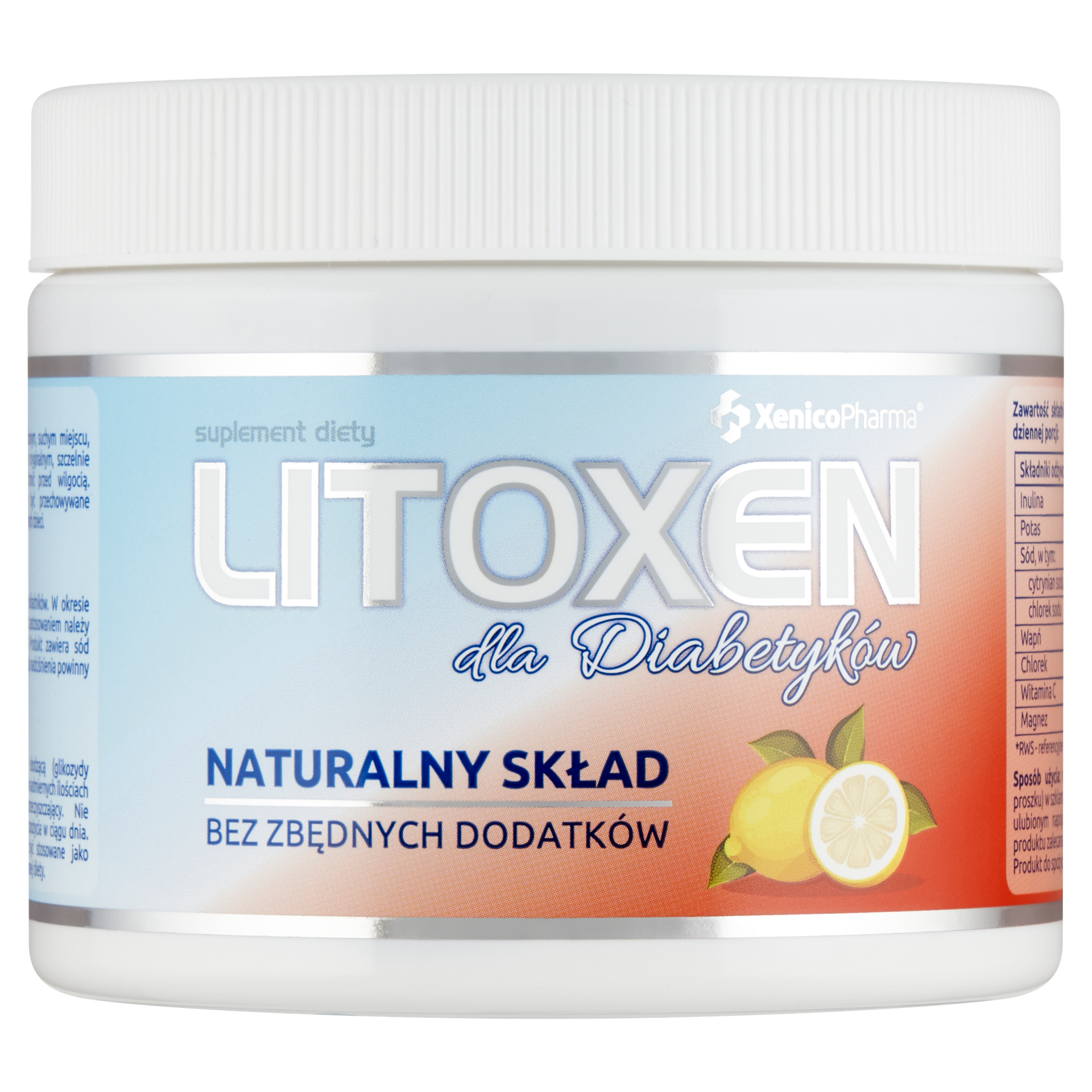 Litoxen dla Diabetyków, smak cytrusowy, 172,5 g