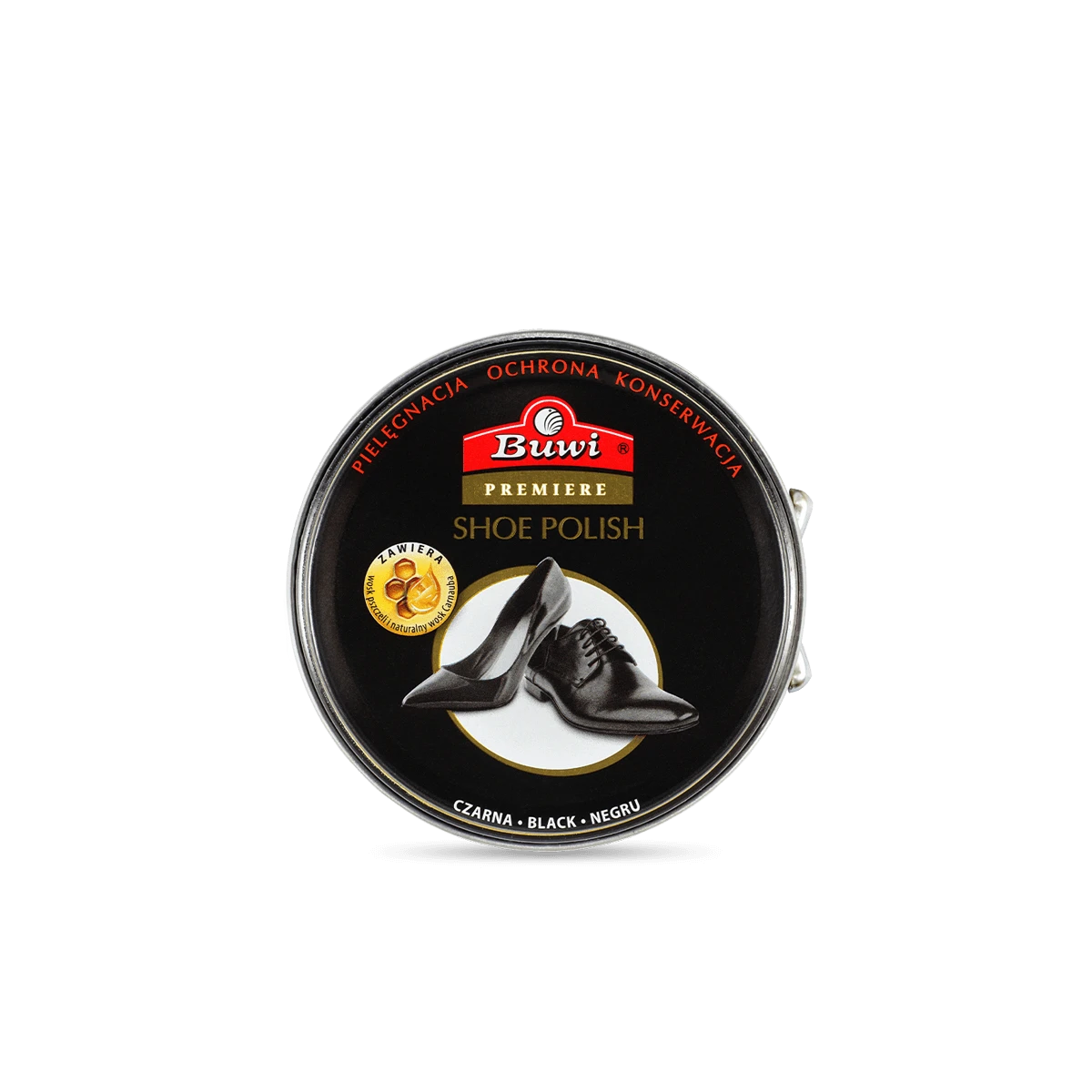 BUWI PREMIERE pasta do obuwia w puszce 40 ml czarna