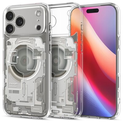 Etui SPIGEN Ultra Hybrid Mag MagSafe do Apple iPhone 17 Pro Zero One Tytanowy