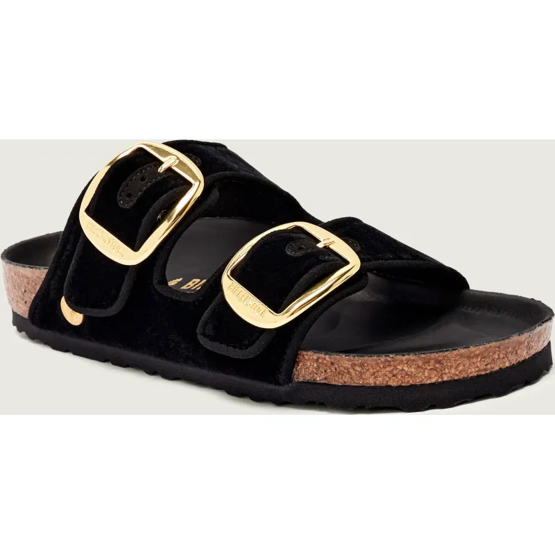 Birkenstock Klapki Arizona BB | z dodatkiem skóry | narrow fit