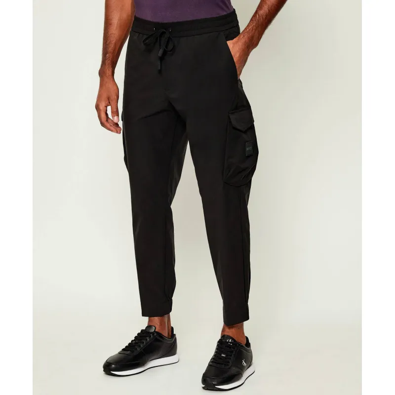 BOSS GREEN Spodnie cargo T_Urbanex-CargoLight | Tapered fit