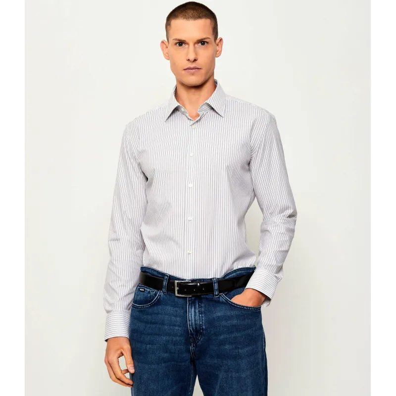 BOSS BLACK Koszula P-HANK-kent-C1-222 | Slim Fit