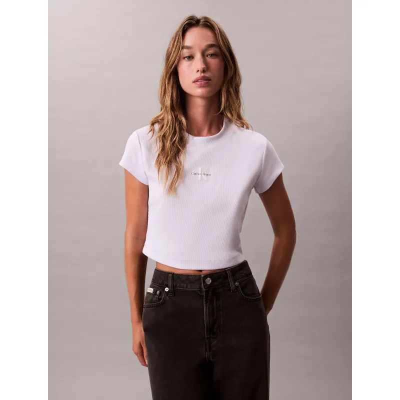 Calvin Klein Jeans T-shirt | Cropped Fit