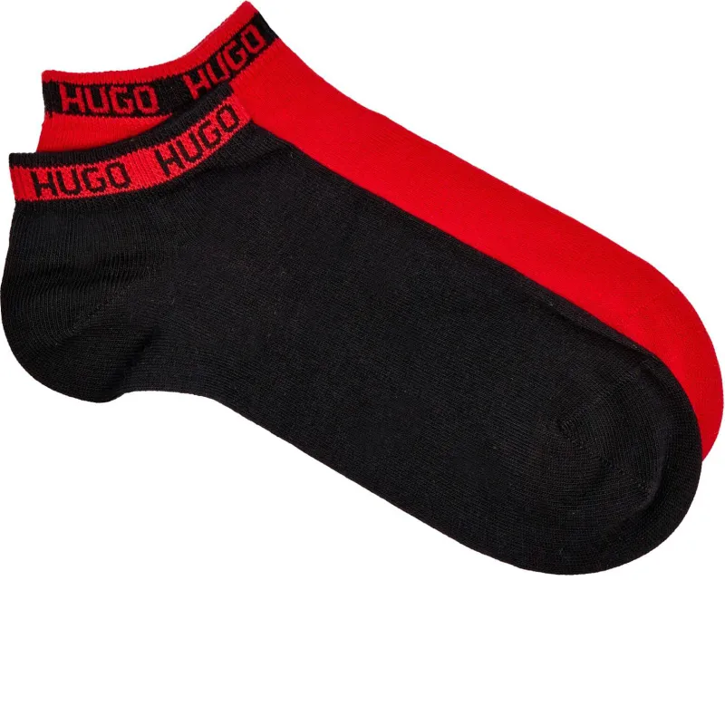 Hugo Bodywear Skarpety/stopki 2-pack TAPE