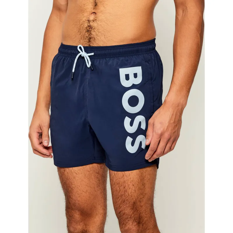 BOSS BLACK Szorty kąpielowe OCTOPUS | Regular Fit