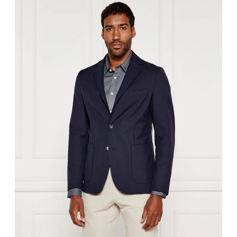 BOSS BLACK Marynarka P-Hanry-WG-253 | Slim Fit | z dodatkiem wełny