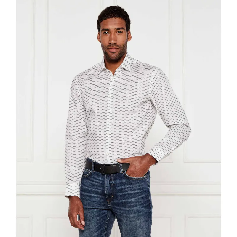 HUGO Koszula Kenno | Slim Fit