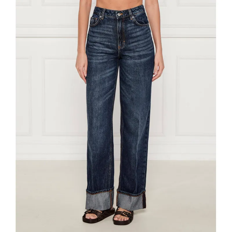 HUGO Jeansy Gealena_2 | flare fit | high waist