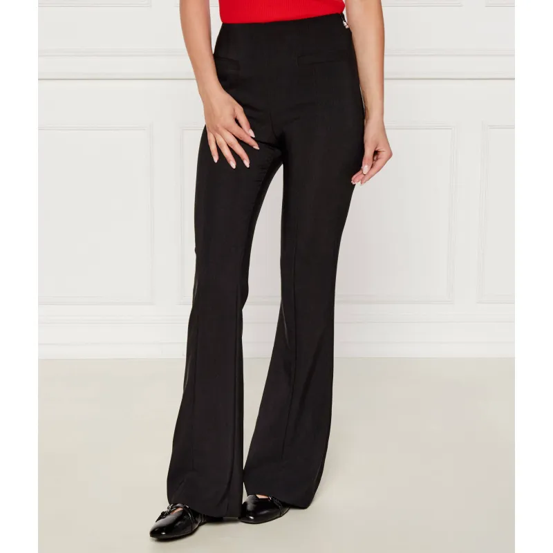 HUGO Spodnie Halaran flare fit