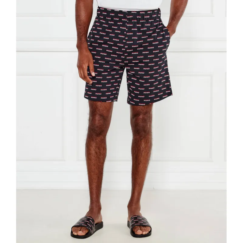 Hugo Bodywear Szorty od piżamy SPLIT LOGO Regular Fit