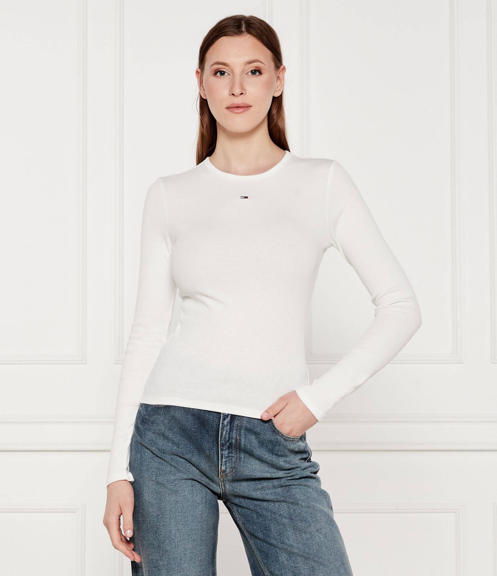 Tommy Jeans Bluzka ESSENTIAL Slim Fit