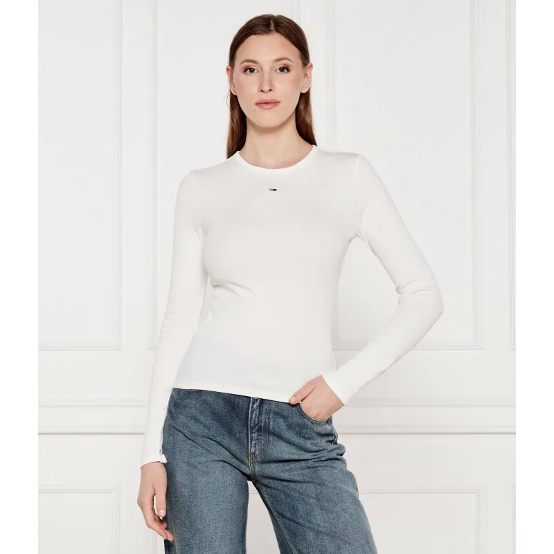 Tommy Jeans Bluzka ESSENTIAL | Slim Fit