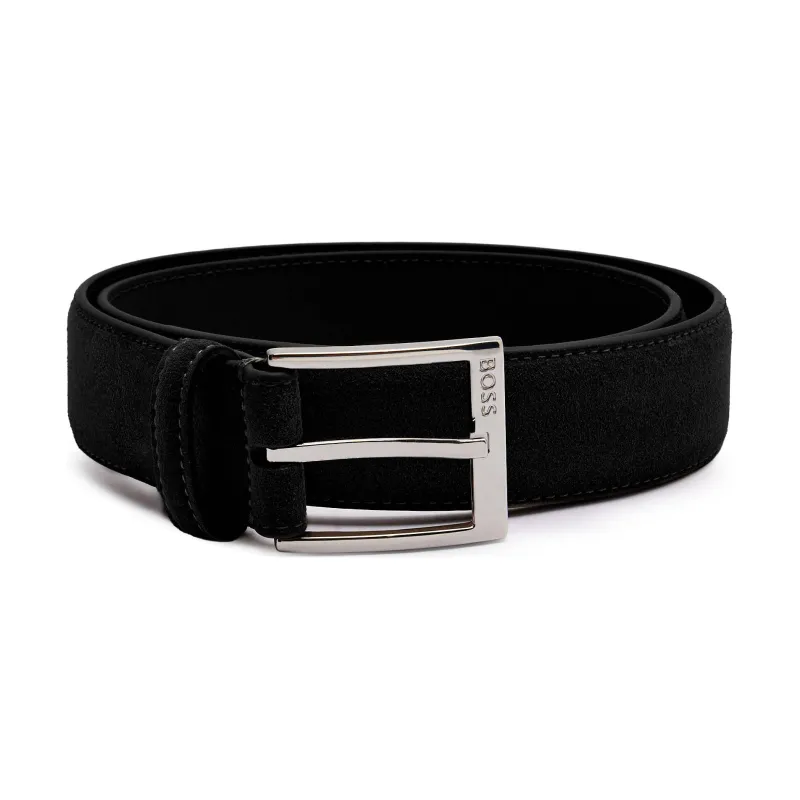 BOSS BLACK Skórzany pasek Elloy-Sd-St_Sz35