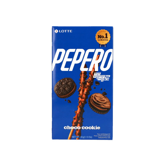 Słodkie paluszki Pepero Choco Cookie, 32 g