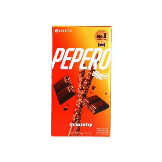 Słodkie paluszki Pepero Crunky, 39 g