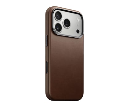 Nomad Traditional Leather Case do iPhone 17 Pro MagSafe brown