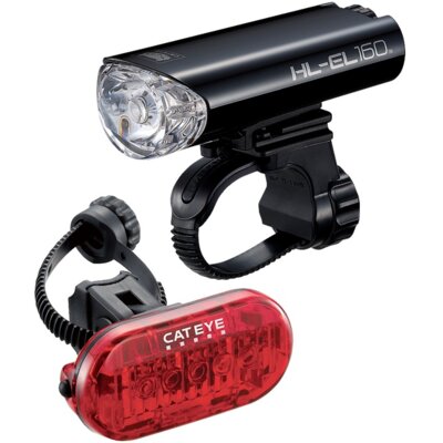 Zestaw lampek rowerowych CATEYE HL-EL160 + TL-LD155 Omni 5