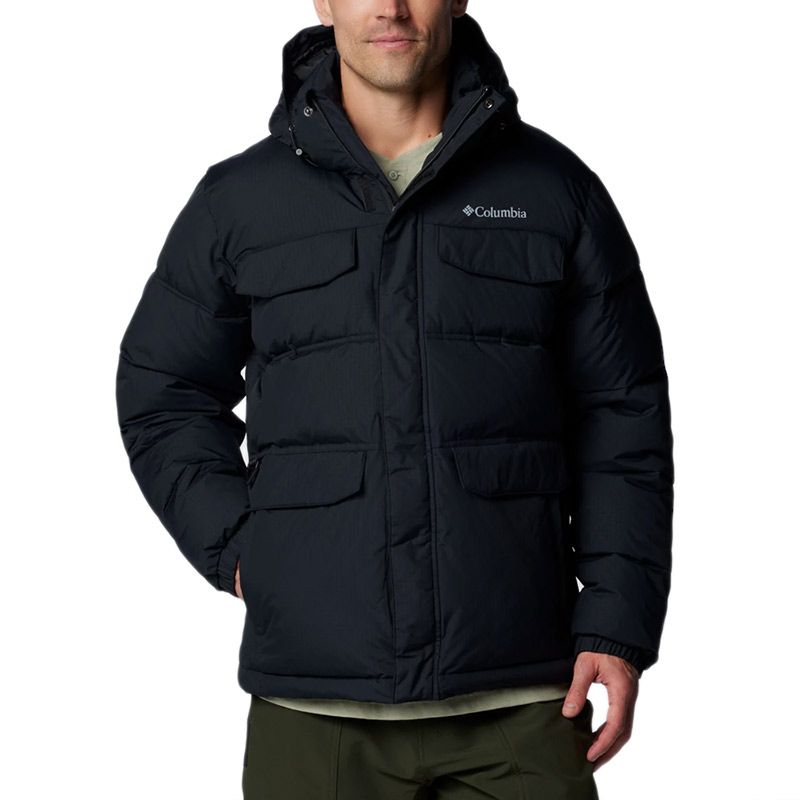 Kurtka męska Columbia Landroamer Hooded Puffer 2088081010 - czarna