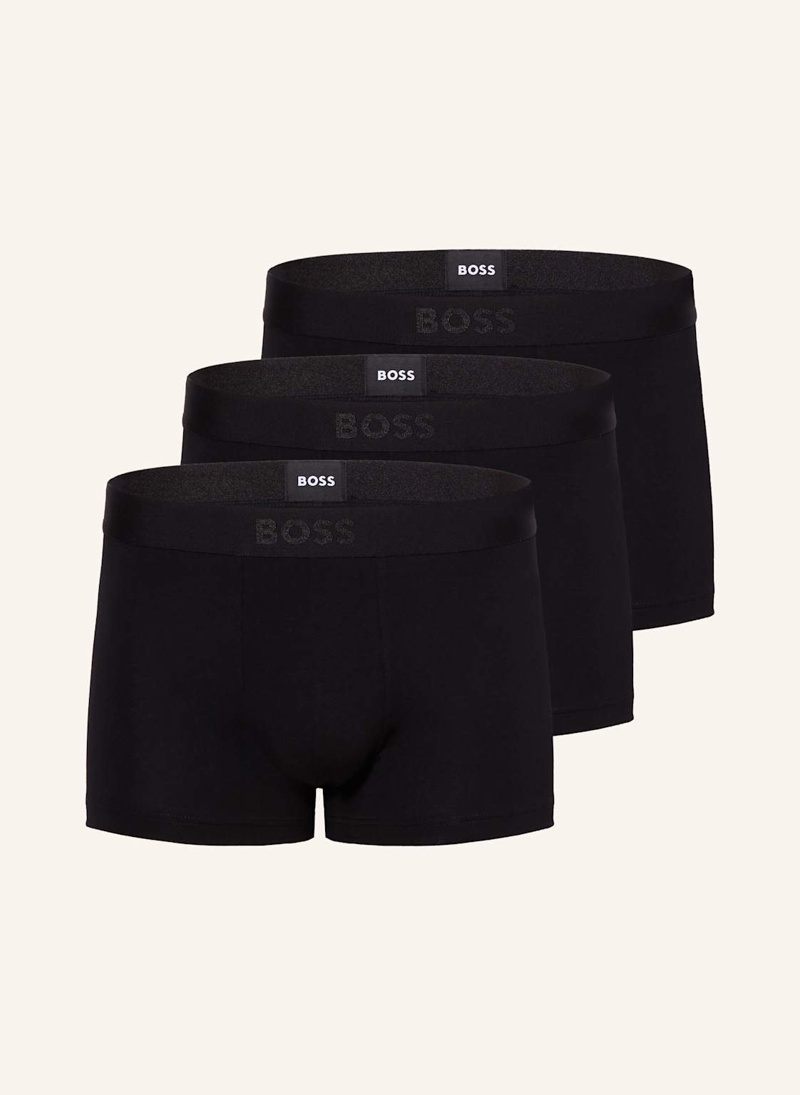 Boss Bokserki One, 3 Szt. schwarz