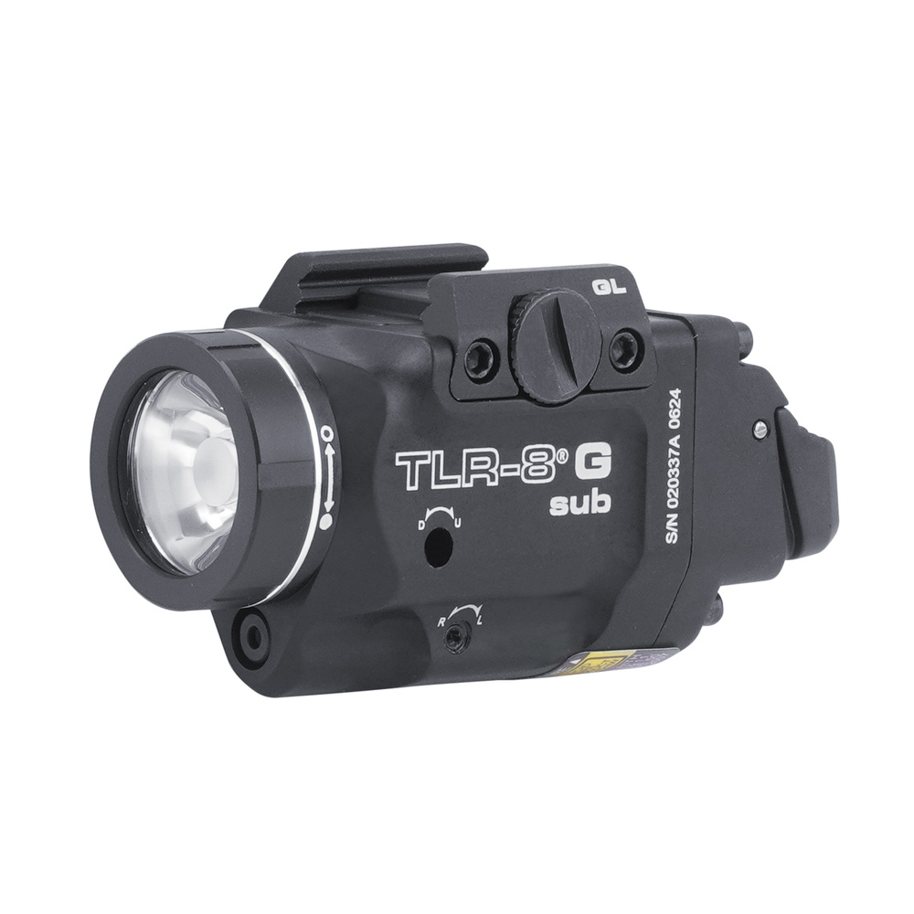 top Streamlight - Latarka taktyczna LED TLR-8 G SUB - G43X/G48 - 500 lm - Czarna - L-69431