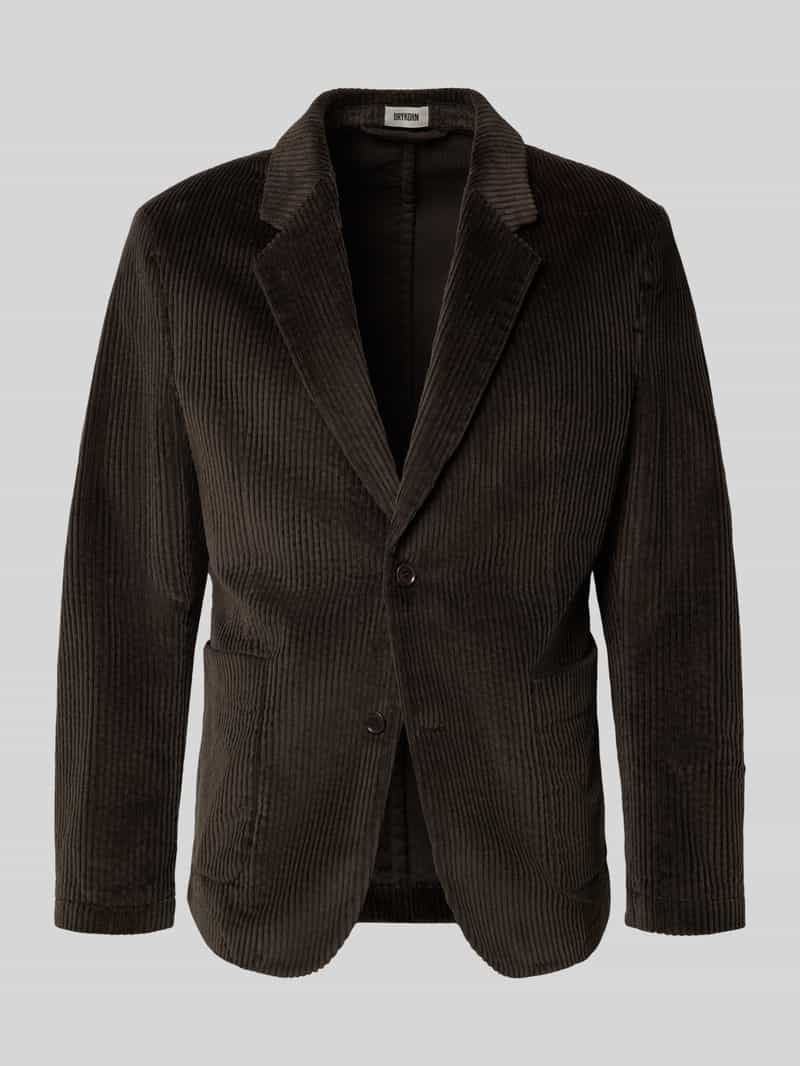 Marynarka na 2 guziki z kołnierzem z połami