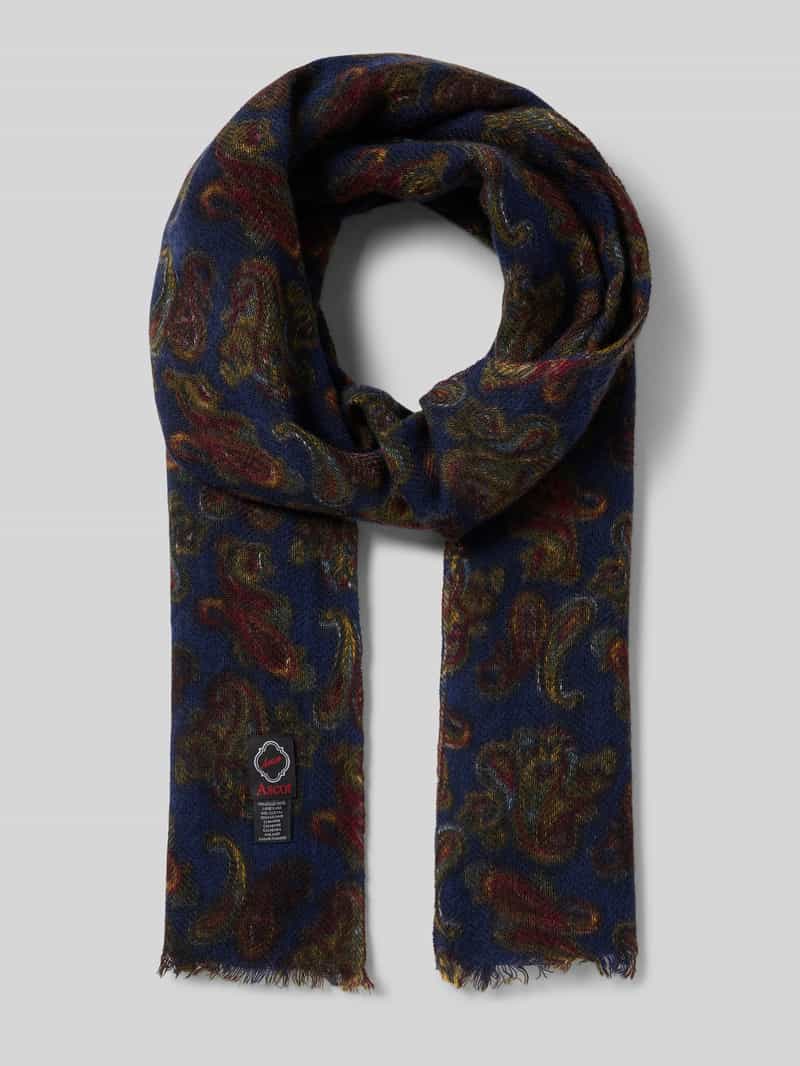 Szal z mieszanki wełny i kaszmiru