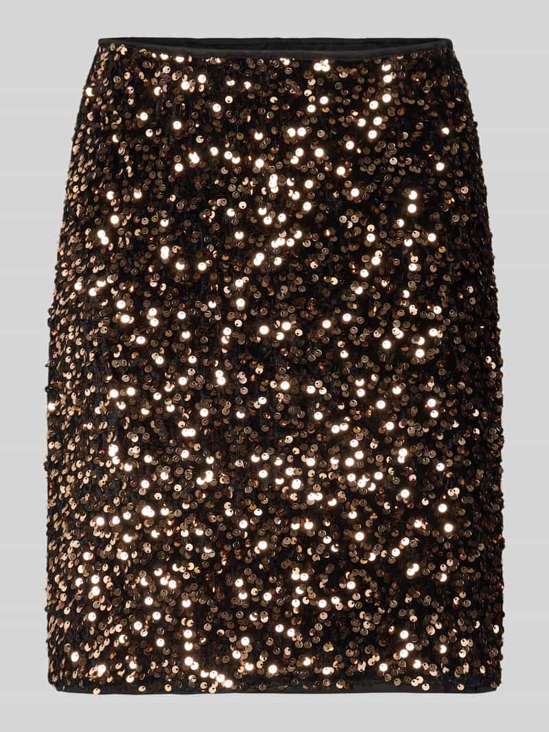 Spódnica mini z cekinami