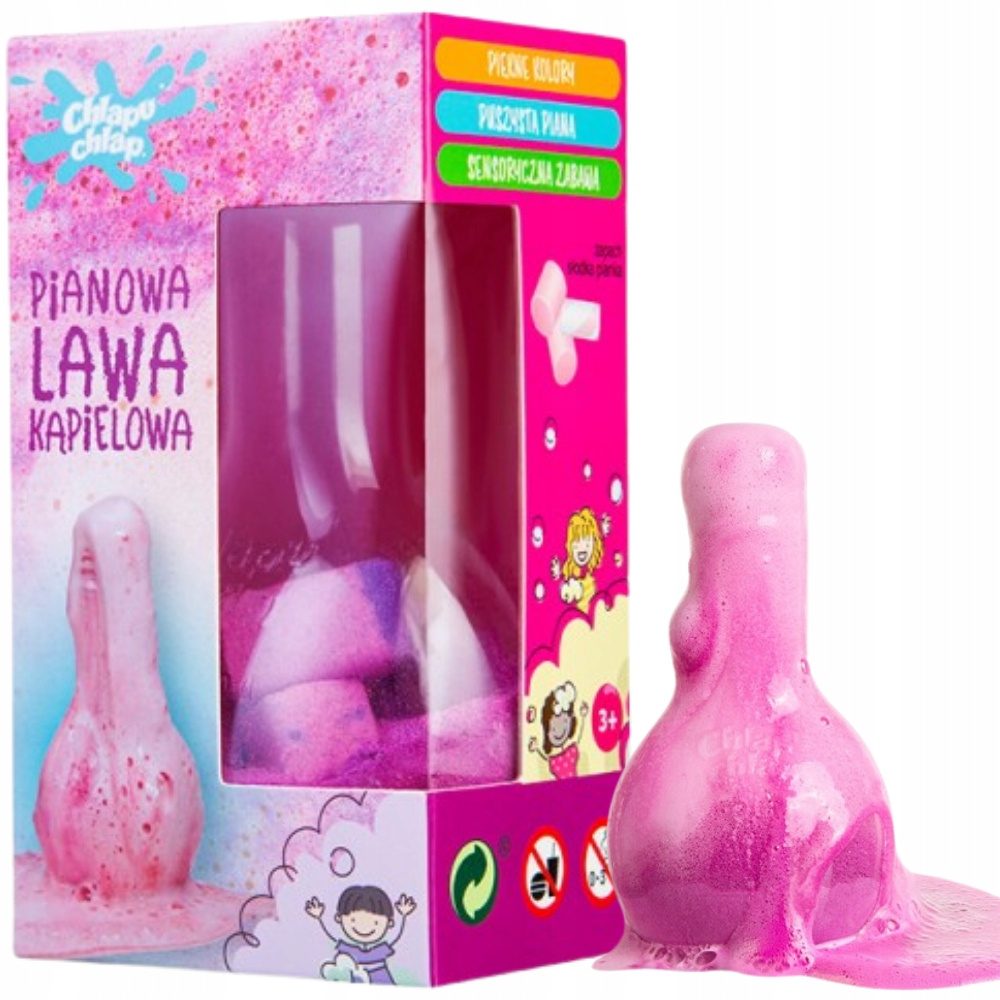 Chlapu Chlap Kolorowa Pianowa Lawa Kąpielowa Dla Dzieci Słodka Pianka