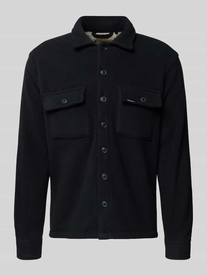 Koszula casualowa o kroju regular fit z kołnierzykiem typu kent model ‘BAKI’