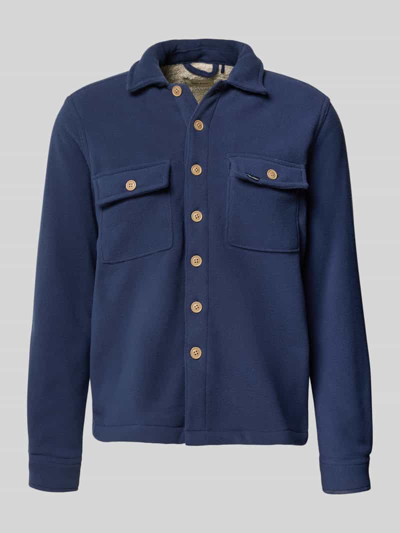 Koszula casualowa o kroju regular fit z kołnierzykiem typu kent model ‘BAKI’