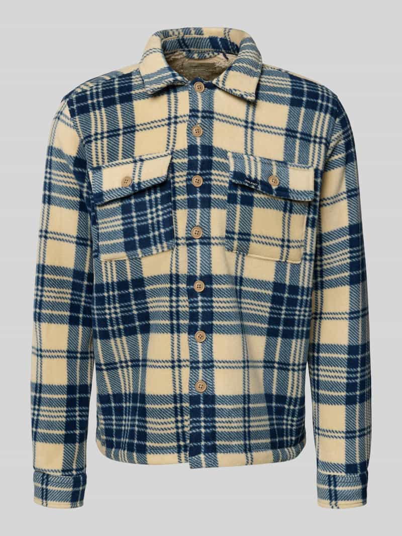 Koszula casualowa o kroju regular fit z kołnierzykiem typu kent model ‘BAKI’