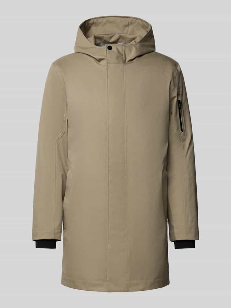 Kurtka z krytym zamkiem błyskawicznym model ‘Globe Evo’
