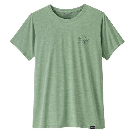 Koszulka damska Patagonia W's Cap Cool Daily Graphic Shirt Rozmiar: L / Kolor: zielony