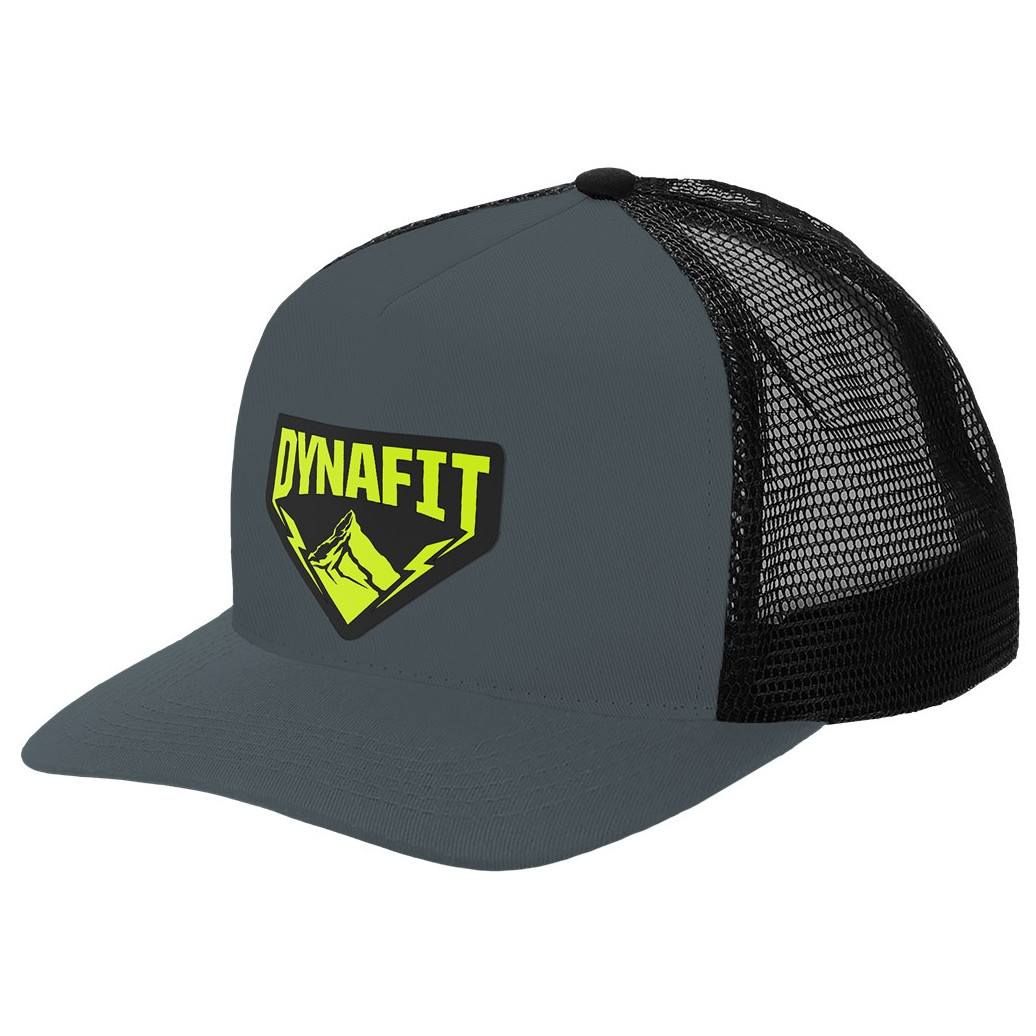 Bejsbolówka Dynafit Patch Trucker Cap Kolor: szary/żółty