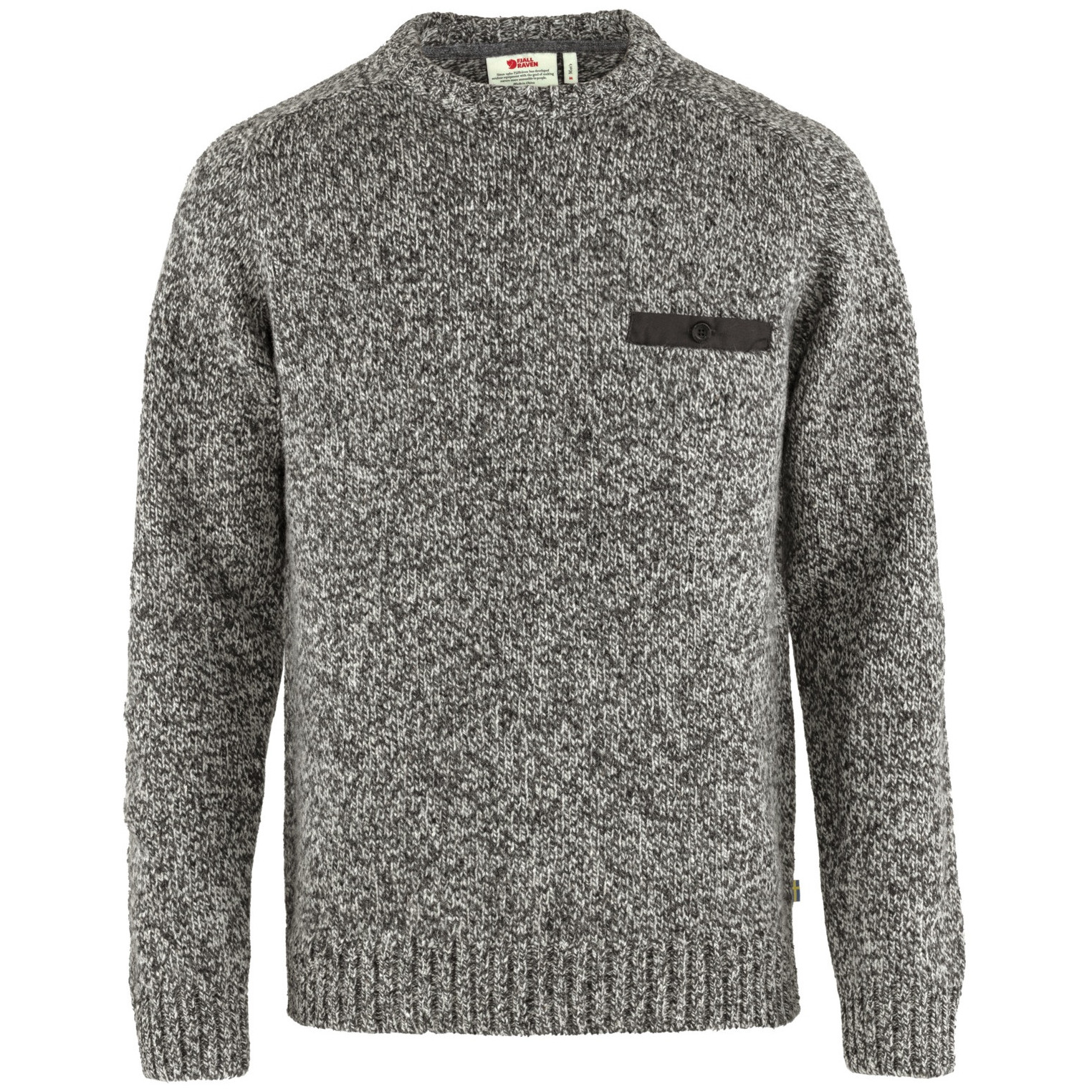 Męski sweter Fjällräven Lada Round-neck Sweater M Rozmiar: M / Kolor: szary