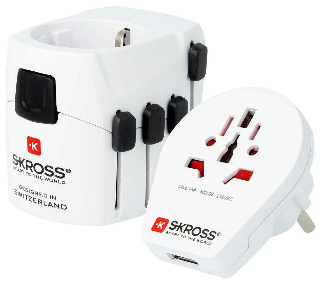 Skross PRO World & USB 7A