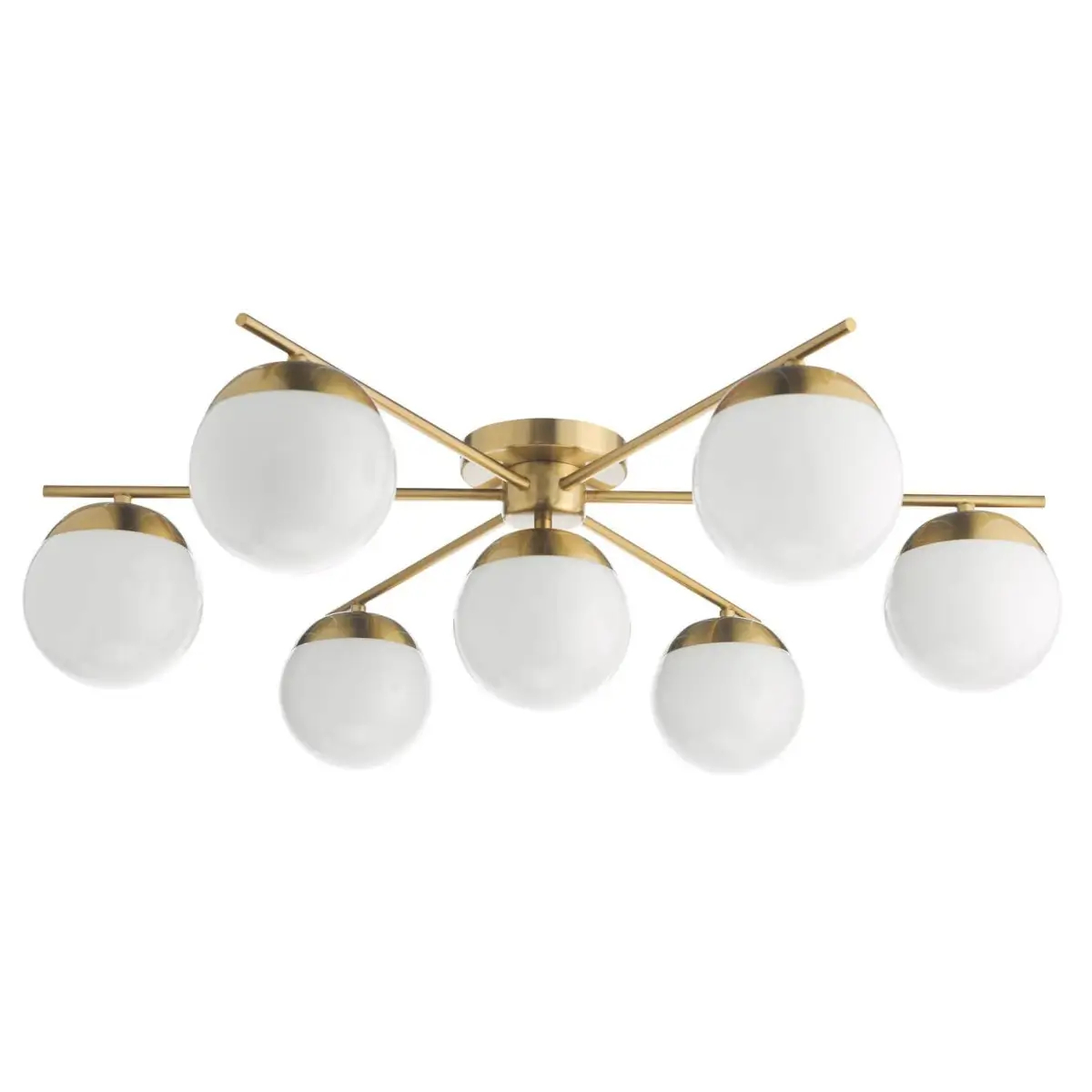 Lampa sufitowa do przedpokoju Bombazine BOM5035 kule mosiądz