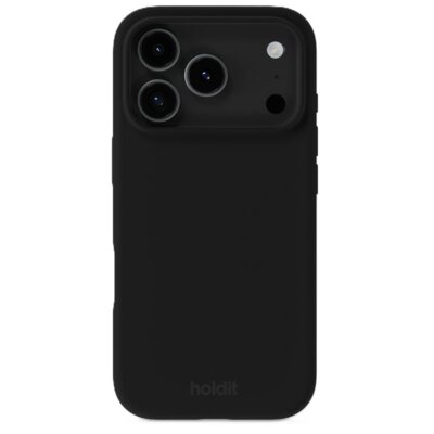 Etui HOLDIT Silicone Case do Apple iPhone 17 Pro Max Czarny